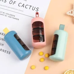 Reise-Pillen-Organizer – Mehrschichtiger Medikamentenbehälter