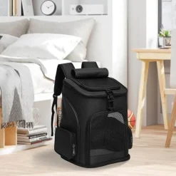 Reiserucksack für Haustiere – erweiterbare, atmungsaktive Tragetasche