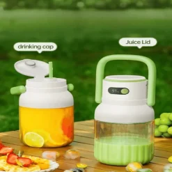 Reise-Smoothie-Mixer – Kabelloser Kompaktmixer mit 12 Klingen