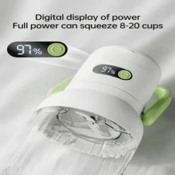 Reise-Smoothie-Mixer – Kabelloser Kompaktmixer mit 12 Klingen