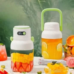 Reise-Smoothie-Mixer – Kabelloser Kompaktmixer mit 12 Klingen