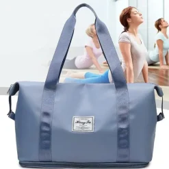 Reisetasche zum Mitnehmen – Wasserdichte Sporttasche aus Nylon