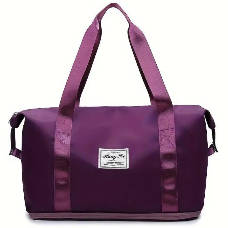 Reisetasche zum Mitnehmen – Wasserdichte Sporttasche aus Nylon
