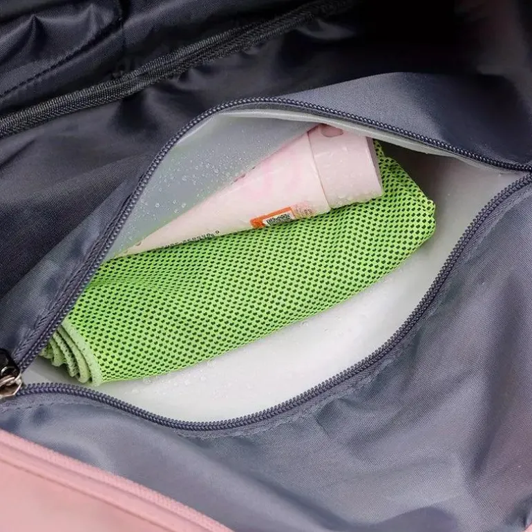 Reisetasche zum Mitnehmen – Wasserdichte Sporttasche aus Nylon