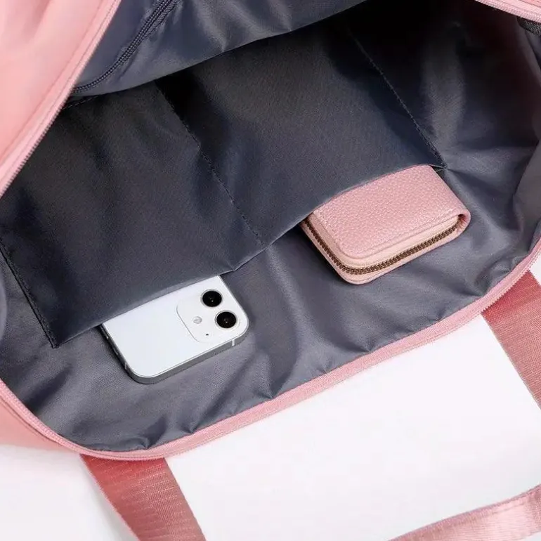 Reisetasche zum Mitnehmen – Wasserdichte Sporttasche aus Nylon