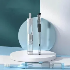 Reise-Zahnpastaspender-Zahnbürstenset - All-in-One-Kit