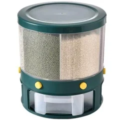 Reisspender - Rotierender Vorratsbehälter mit 6 Fächern