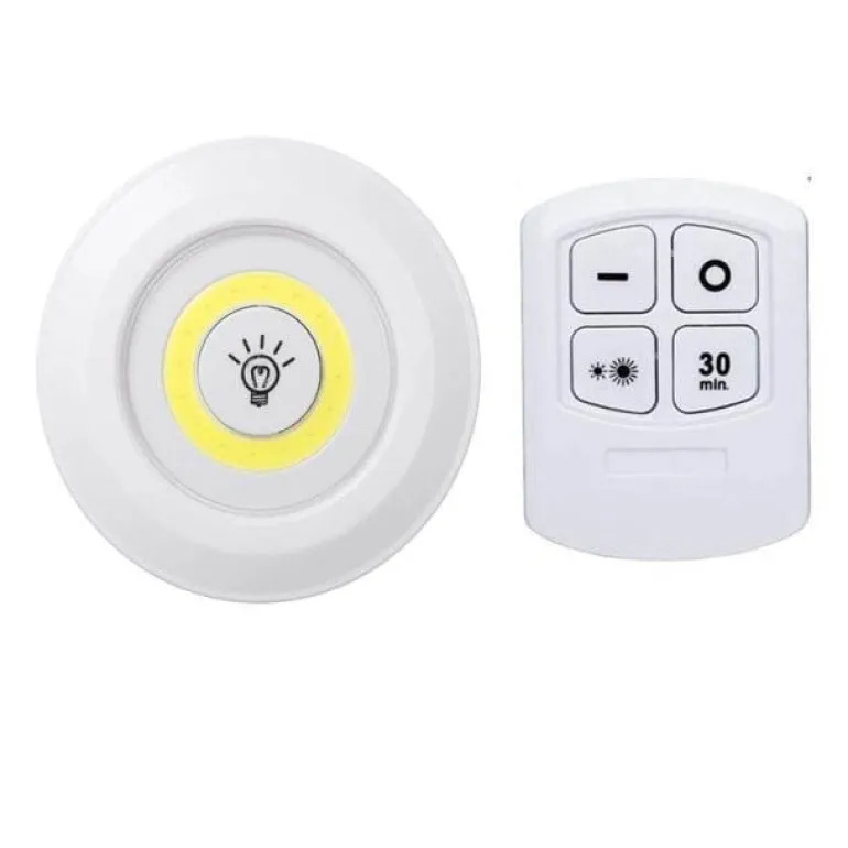 Remote Control Mini Cabinet Dimmable Night Light