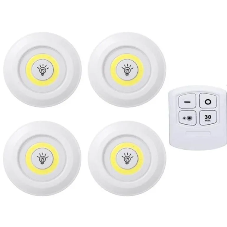 Remote Control Mini Cabinet Dimmable Night Light