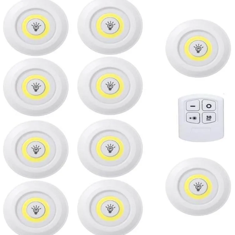 Remote Control Mini Cabinet Dimmable Night Light