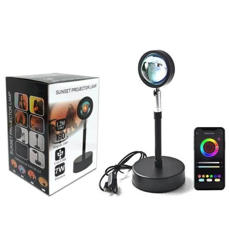 Remote Control Sunset Atmosphere LED Lamp