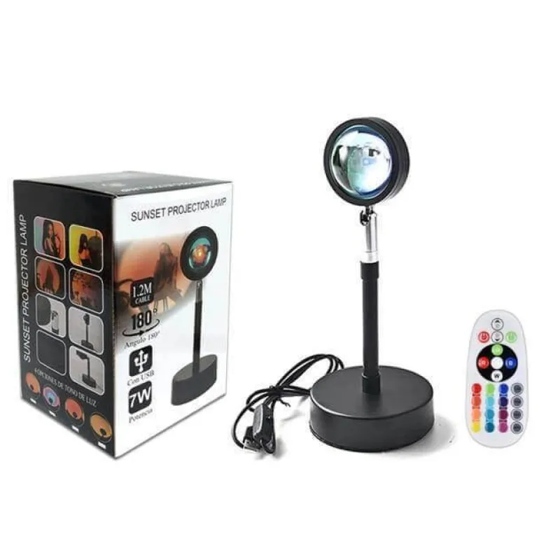 Remote Control Sunset Atmosphere LED Lamp