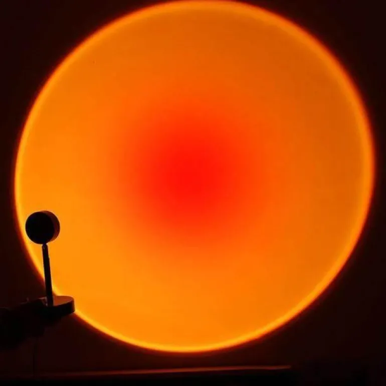 Remote Control Sunset Atmosphere LED Lamp
