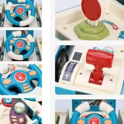 Rennauto-Abenteuerspielzeug – Verwandelbares Spielset für Kinder