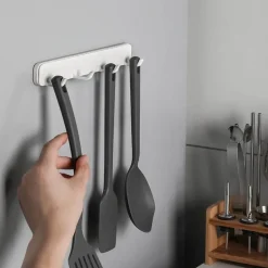 Retractable Wall Hook - Adhesive Home Organizer