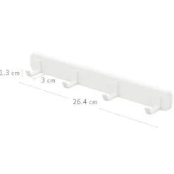 Retractable Wall Hook - Adhesive Home Organizer