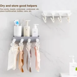 Retractable Wall-Mounted Drying Rack - Space-Saving Clothes Dryer