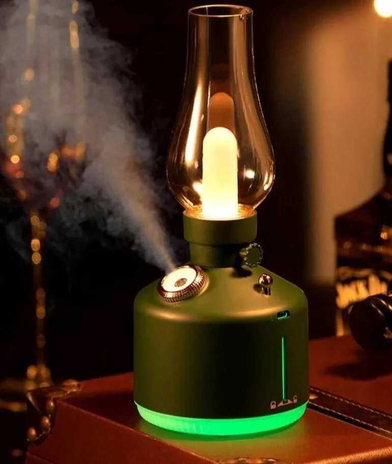 Retro Air Humidifier Wireless Aroma Diffuser Lamp