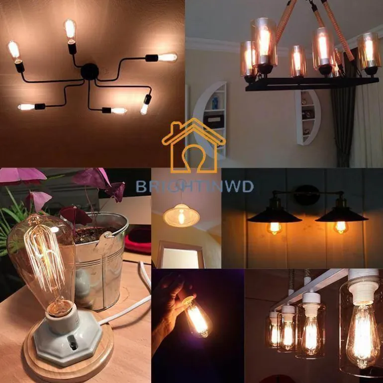 Retro Edison Bulb Set - Vintage Light Bulbs 3PCS