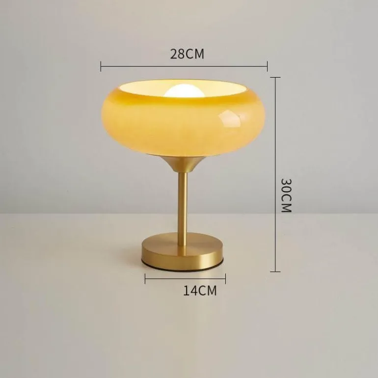 Retro Eierkuchenlampe - Süße Tischlampe