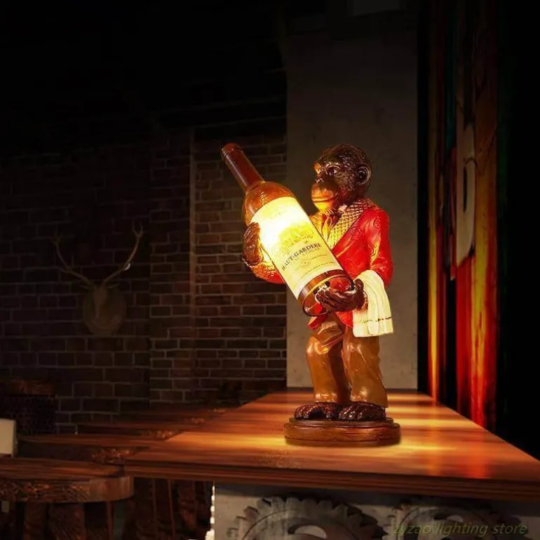 Retro Industrial Monkey Bar Lamp - Loft Style Lighting
