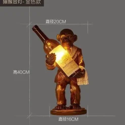 Retro Industrial Monkey Bar Lamp - Loft Style Lighting