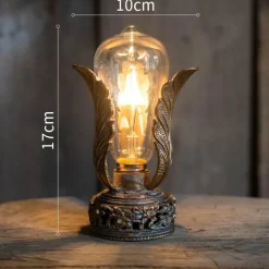 Retro Industrielampe - Vintage Eisen Nachtlicht