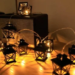 Retro Laternen Lichterketten - Vintage Außenbeleuchtung