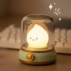 Retro LED Nachtlicht - Vintage Kleine Lampe