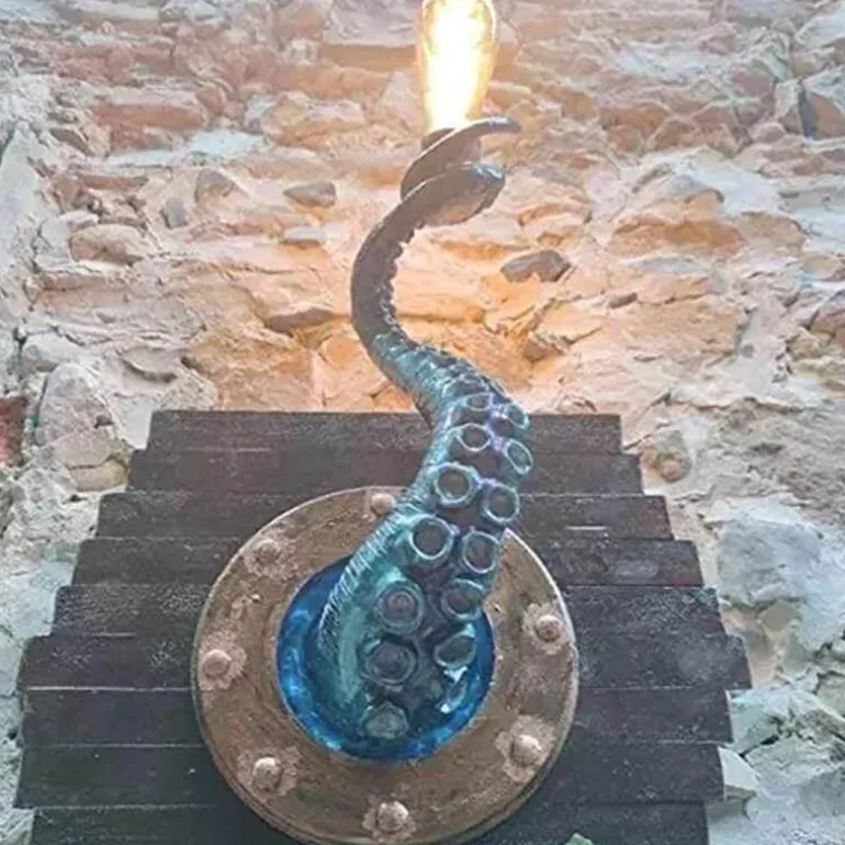 Retro Octopus Wall Lamp - Tentacle Light Decor