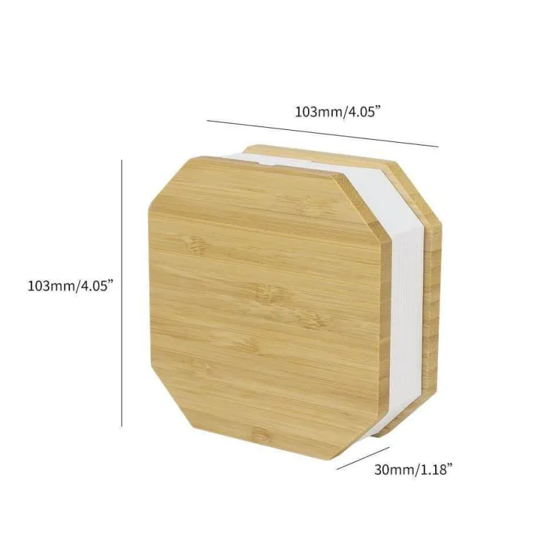 Retro USB Rechargeable Wooden LED Accordion Lamp