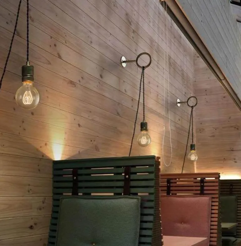 Retro Wall Lamp - Nordic Ring Mirror Sconce Light