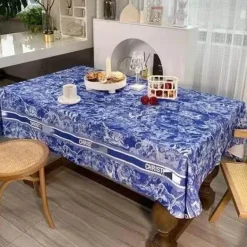 Retro wasserdichte Leinentischdecke - Pastorale Essdecke