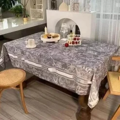 Retro wasserdichte Leinentischdecke - Pastorale Essdecke