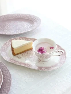 Retro-Garten-Geschirrset – Klassisches Speiseerlebnis