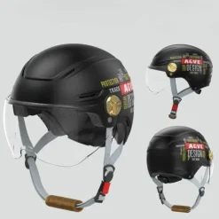 Retro-Motorradhelm – Hochleistungs-Sicherheitsausrüstung für Fahrer