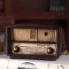 Retro-Radiodekor aus Kunstharz – europäischer nostalgischer Stil