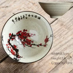 Retro-Teetassen-Set aus Keramik – Vintage-Teetassen für gemütliche Zusammenkünfte