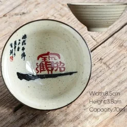 Retro-Teetassen-Set aus Keramik – Vintage-Teetassen für gemütliche Zusammenkünfte