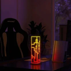 RGB LED Farbwechsel Würfel Tischlampe - Nachtlicht
