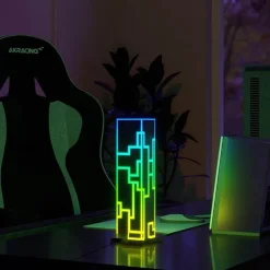 RGB LED Farbwechsel Würfel Tischlampe - Nachtlicht