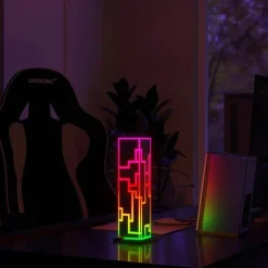 RGB LED Farbwechsel Würfel Tischlampe - Nachtlicht