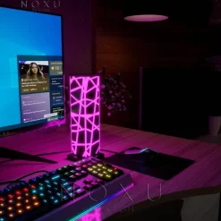 RGB LED Farbwechsel Würfel Tischlampe - Nachtlicht