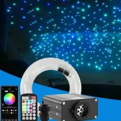 RGB-Glasfaser-Deckenleuchte – Stimmungsvolle Atmosphärenbeleuchtung