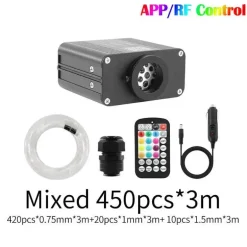 RGB-Glasfaser-Deckenleuchte – Stimmungsvolle Atmosphärenbeleuchtung