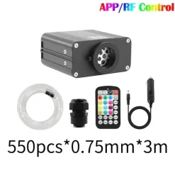 RGB-Glasfaser-Deckenleuchte – Stimmungsvolle Atmosphärenbeleuchtung