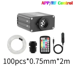 RGB-Glasfaser-Deckenleuchte – Stimmungsvolle Atmosphärenbeleuchtung