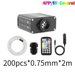 RGB-Glasfaser-Deckenleuchte – Stimmungsvolle Atmosphärenbeleuchtung