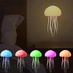 RGB-Quallen-Nachtlampe – sprachaktiviertes Stimmungslicht