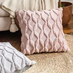 Rhombus-Kissenbezug – weicher Plüsch-Kissenbezug für stilvolle Heimdekoration